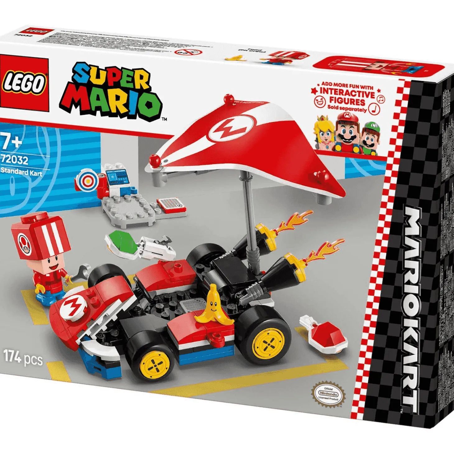 LEGO Super Mario: Mario Kart: Kart estándar Juego 72032