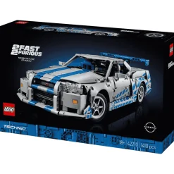 LEGO Technic Coche Nissan Skyline GT-R (R34) de 2 Fast 2 Furious 42210