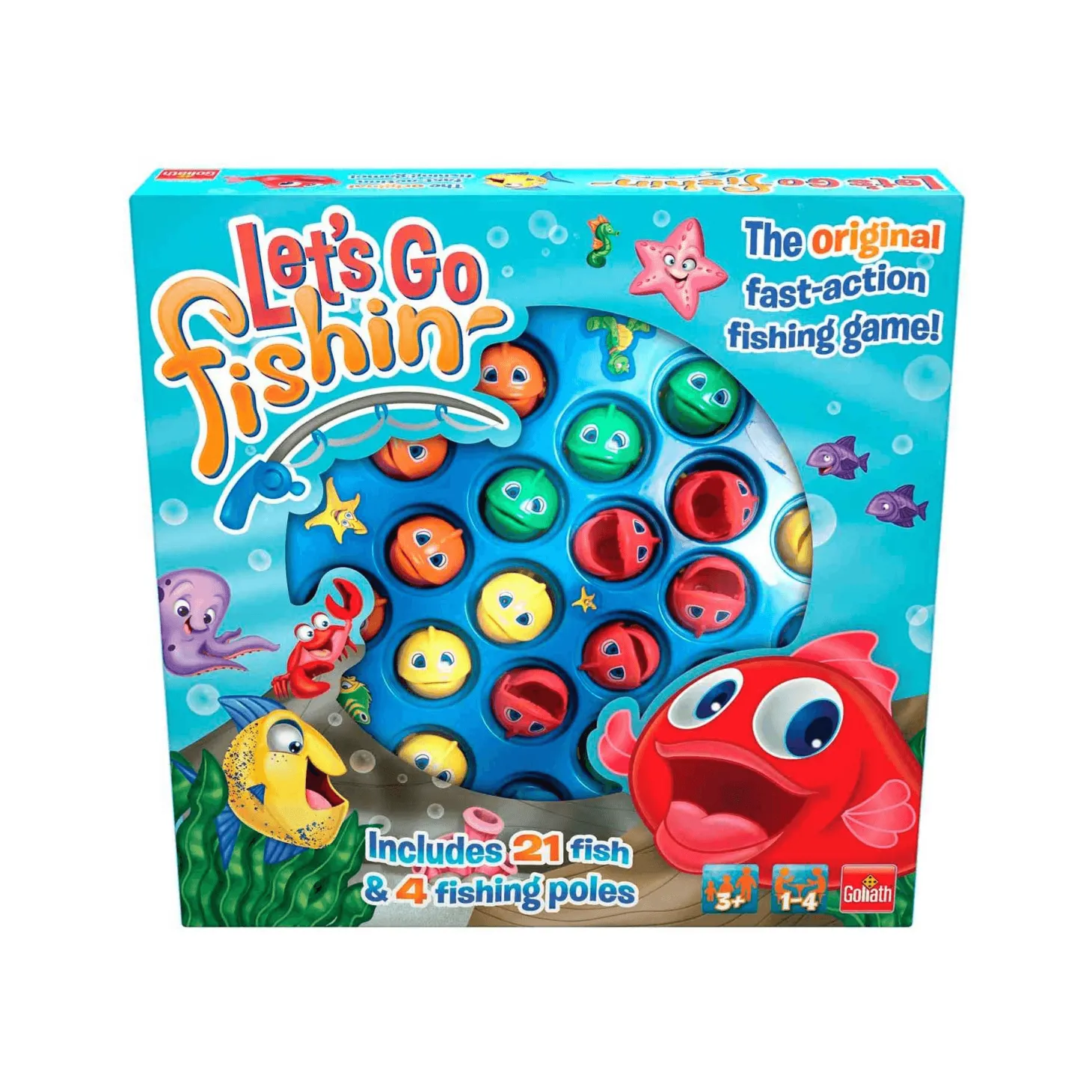 Let´s Go Fishing Original Juego de Pesca para niños