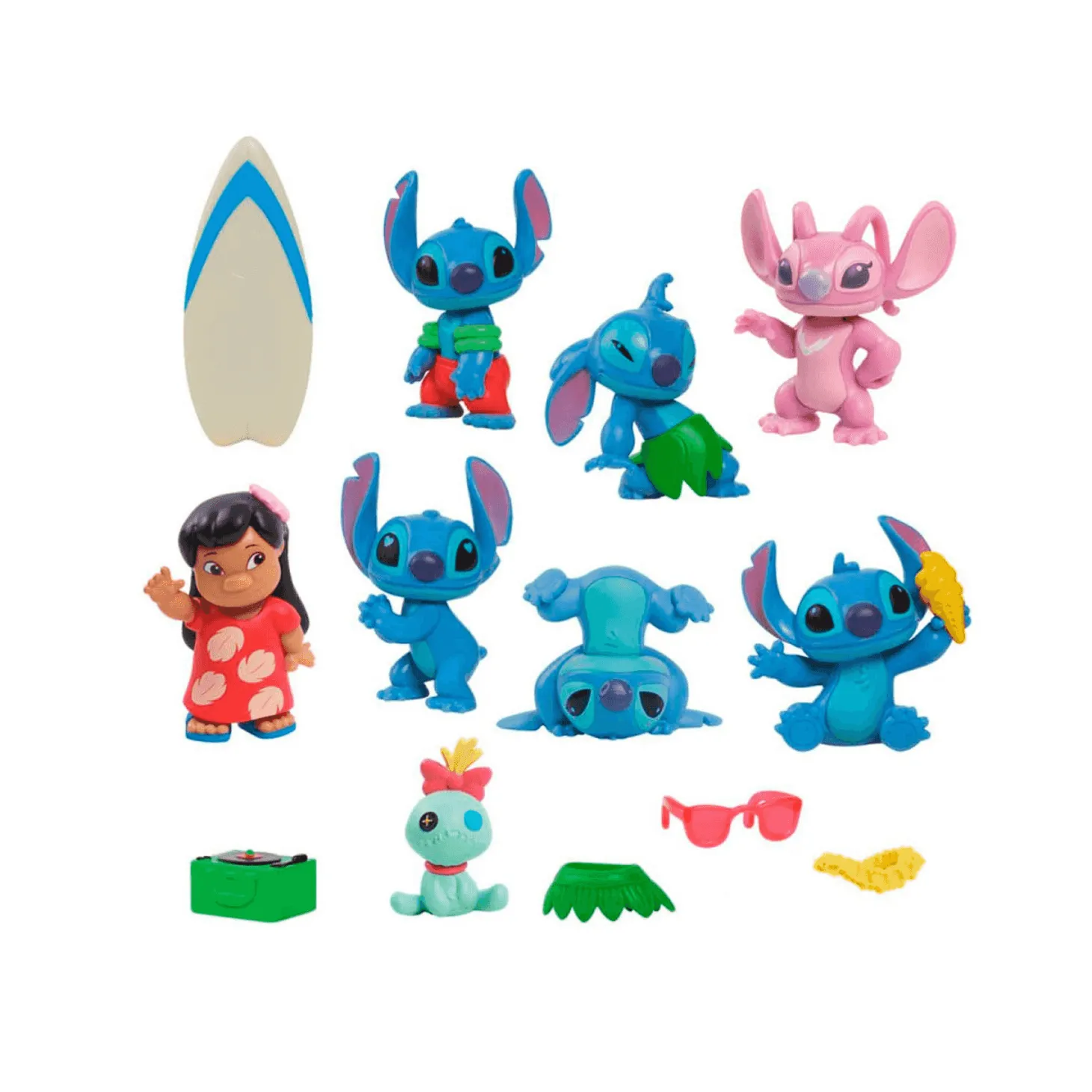 Lilo y Stitch Set de Figuras y Accesorios Stitch Deluxe