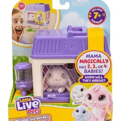 Little Live Pets - Mamá Surprise Minis Conejito con Bebés