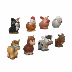 Little People Pack de 8 figuras animalitos de la granja juguetes Mattel GFL21