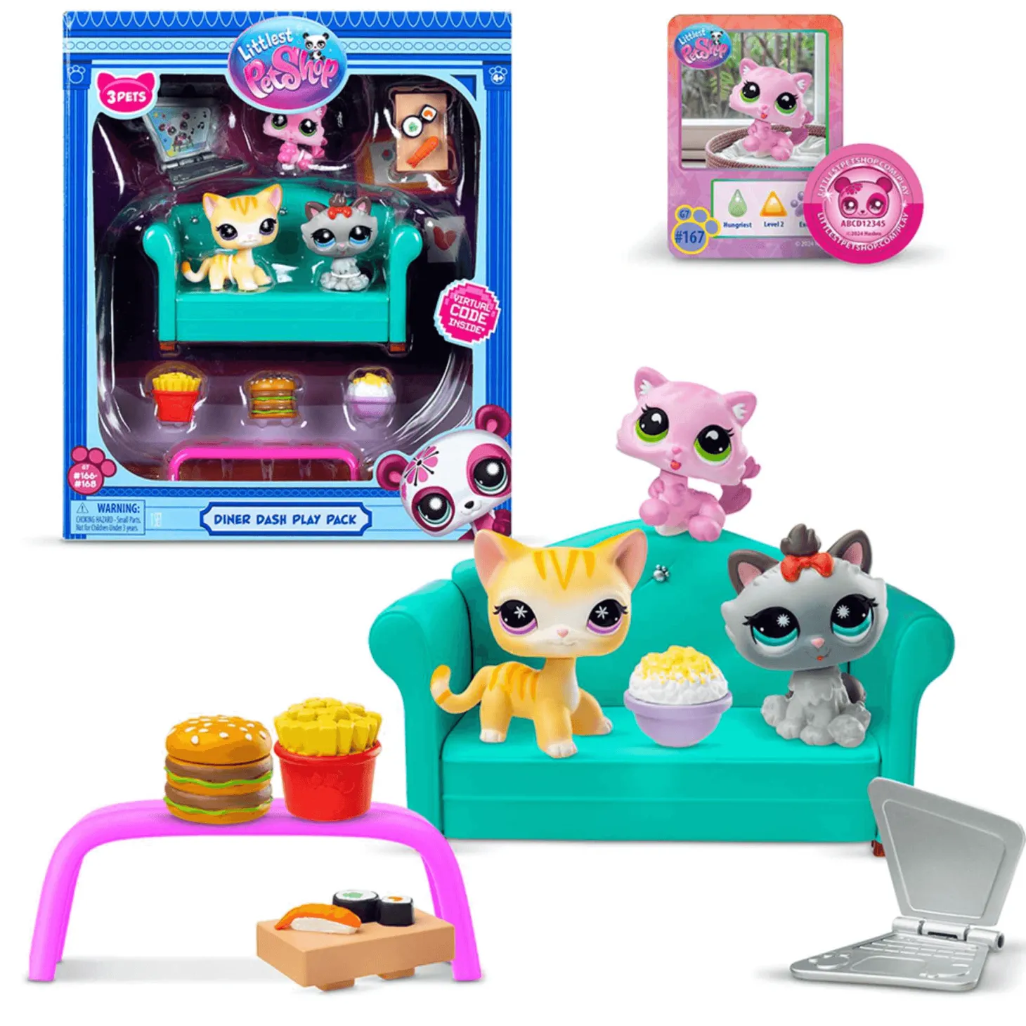 Littlest Pet Shop Diner Dash Play Pack