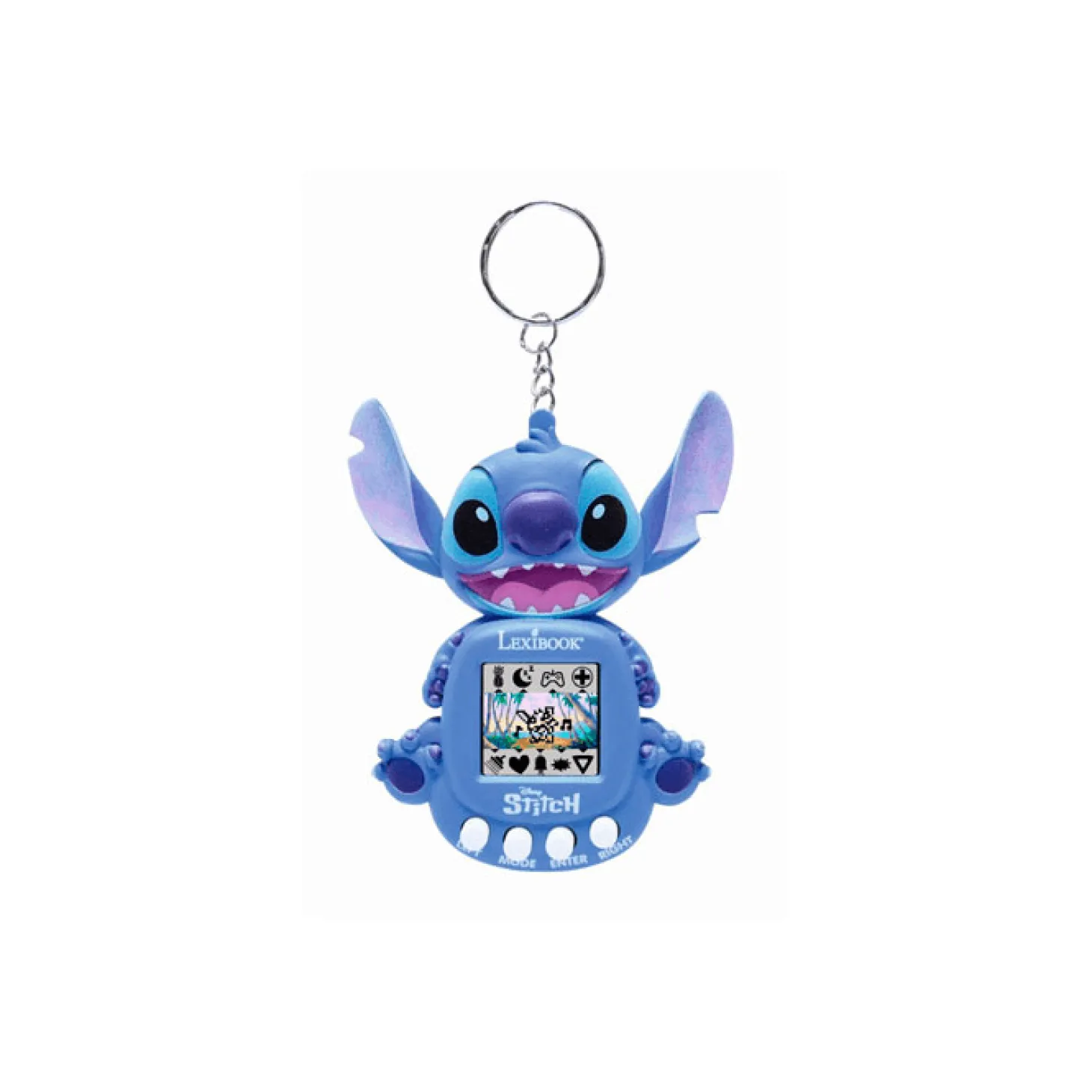 Llavero Mascota Interactiva Stitch My Best-E® de Lexibook