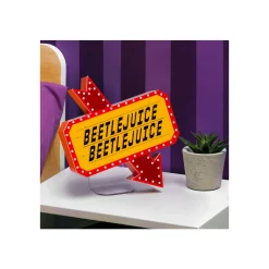 Lámpara Cartel de Beetlejuice 22 x 25 cm