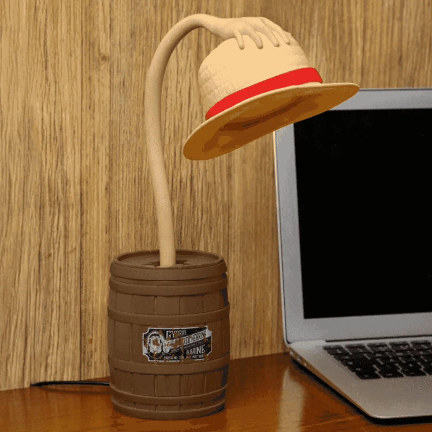 Lámpara de Escritorio Sombrero de Luffy – One Piece 27 cm