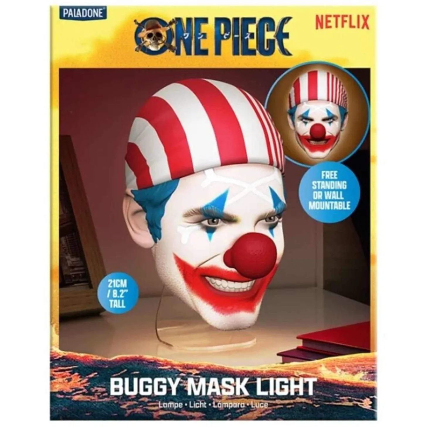 Lámpara Decorativa Buggy – One Piece Netflix 19 cm