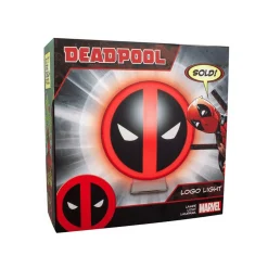 Lámpara del Logo de Deadpool de Marvel