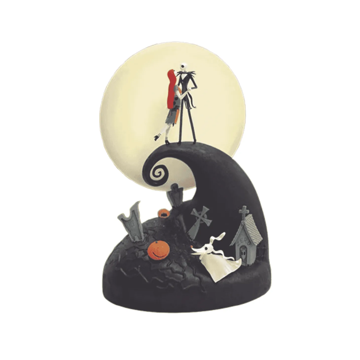 Lámpara Diorama Pesadilla Antes de Navidad Paladone 30 cm