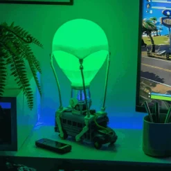 Lámpara Fortnite Battle Bus – Luz LED con Soporte para Auriculares