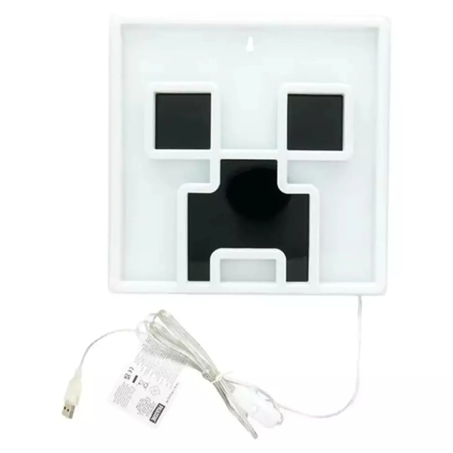 Lámpara LED neón Creeper Minecraft 25 cm