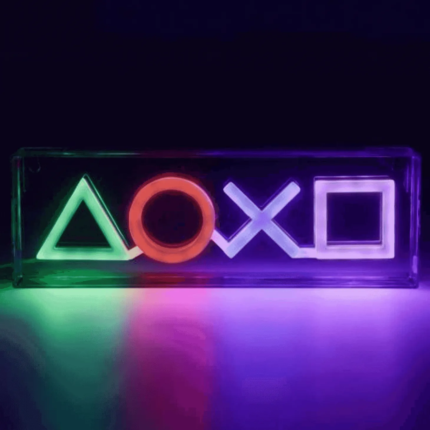 Lámpara LED Neón PlayStation 30 cm