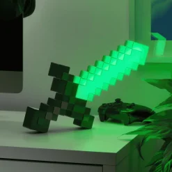 Lámpara Minecraft Espada de Diamante 40cm