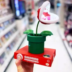 Lámpara Mini Piranha Plant Super Mario 20 cm