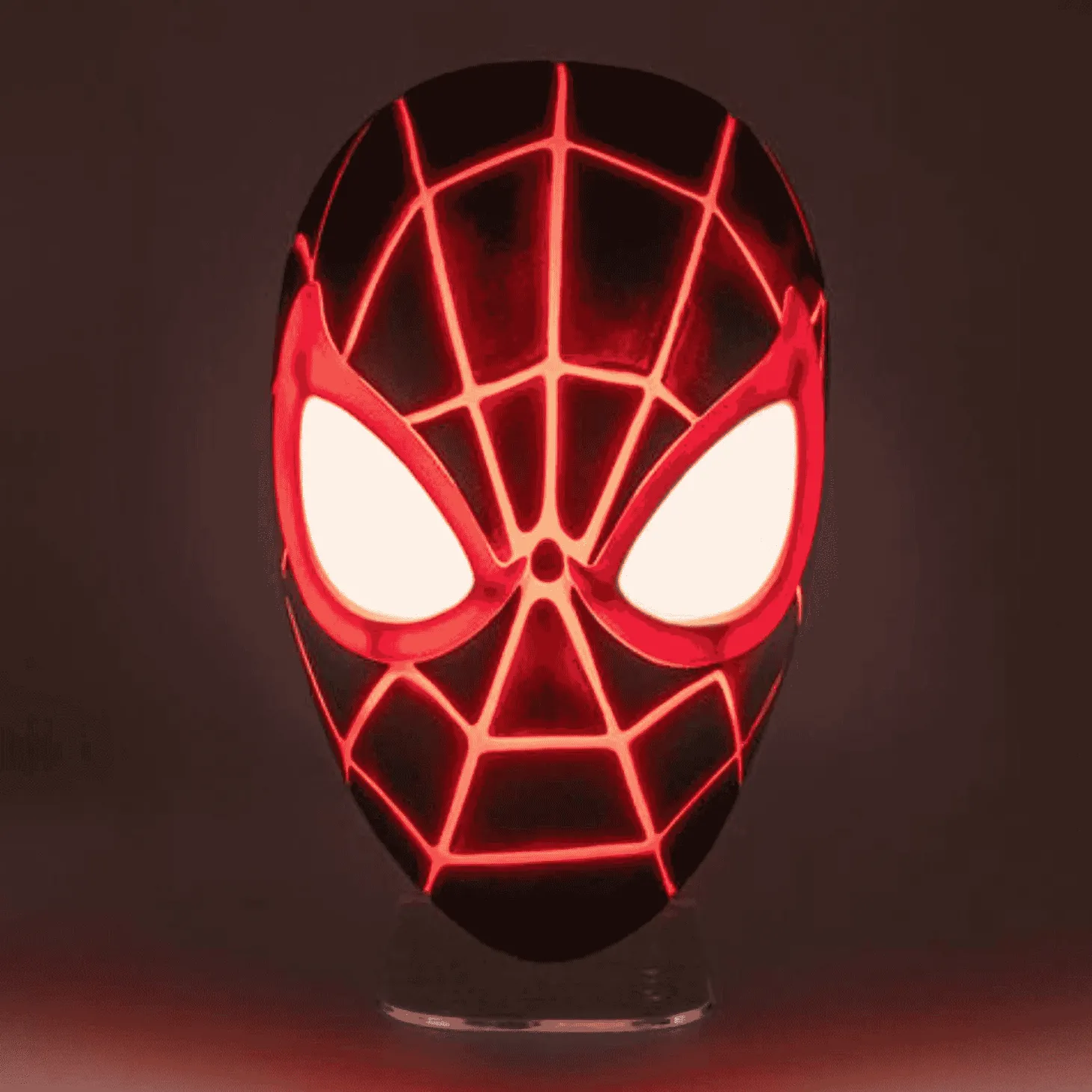 Lámpara Máscara Miles Morales Spiderman Paladone