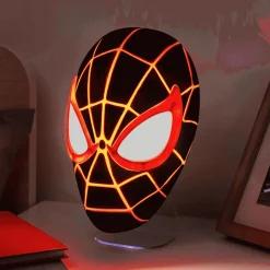 Lámpara Máscara Miles Morales Spiderman Paladone