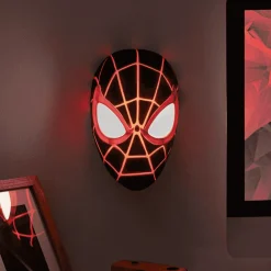 Lámpara Máscara Miles Morales Spiderman Paladone