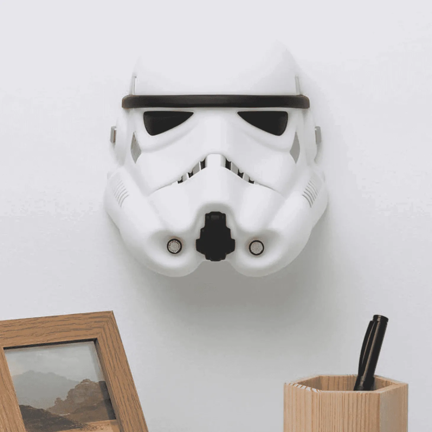 Lámpara Máscara Stormtrooper Star Wars 19 cm