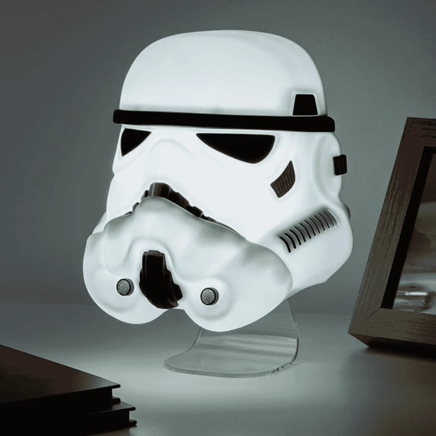 Lámpara Máscara Stormtrooper Star Wars 19 cm