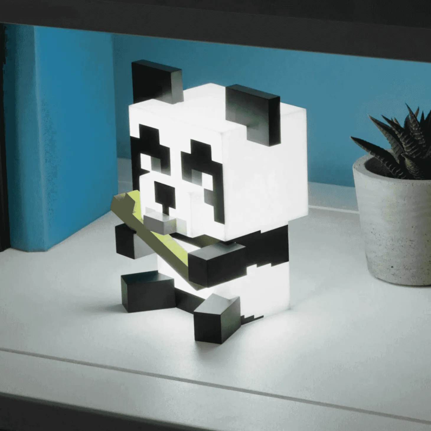 Lámpara Panda Minecraft 15 cm