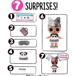 LOL Surprise Glitter Colour Change Modelo Sorpresa