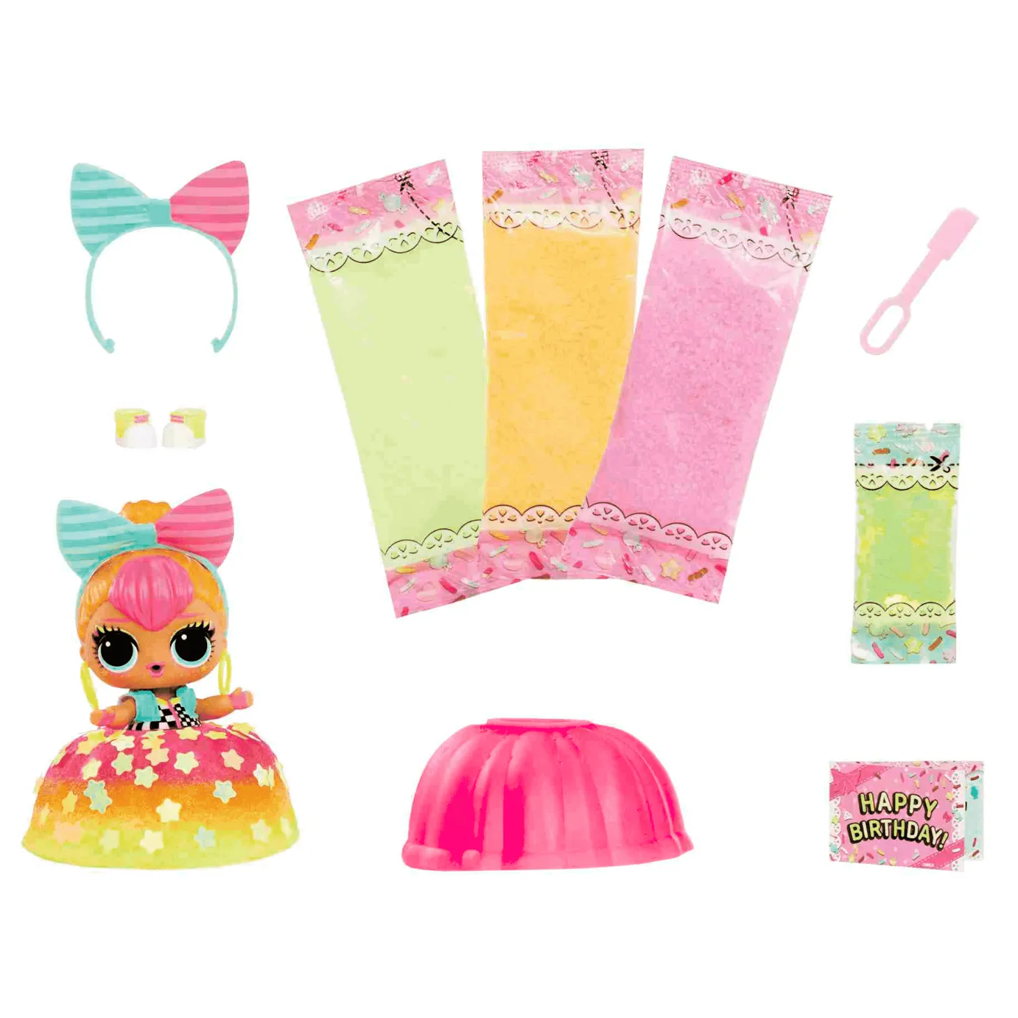 L.O.L. Surprise Muñeca Mix & Make Birthday Cake