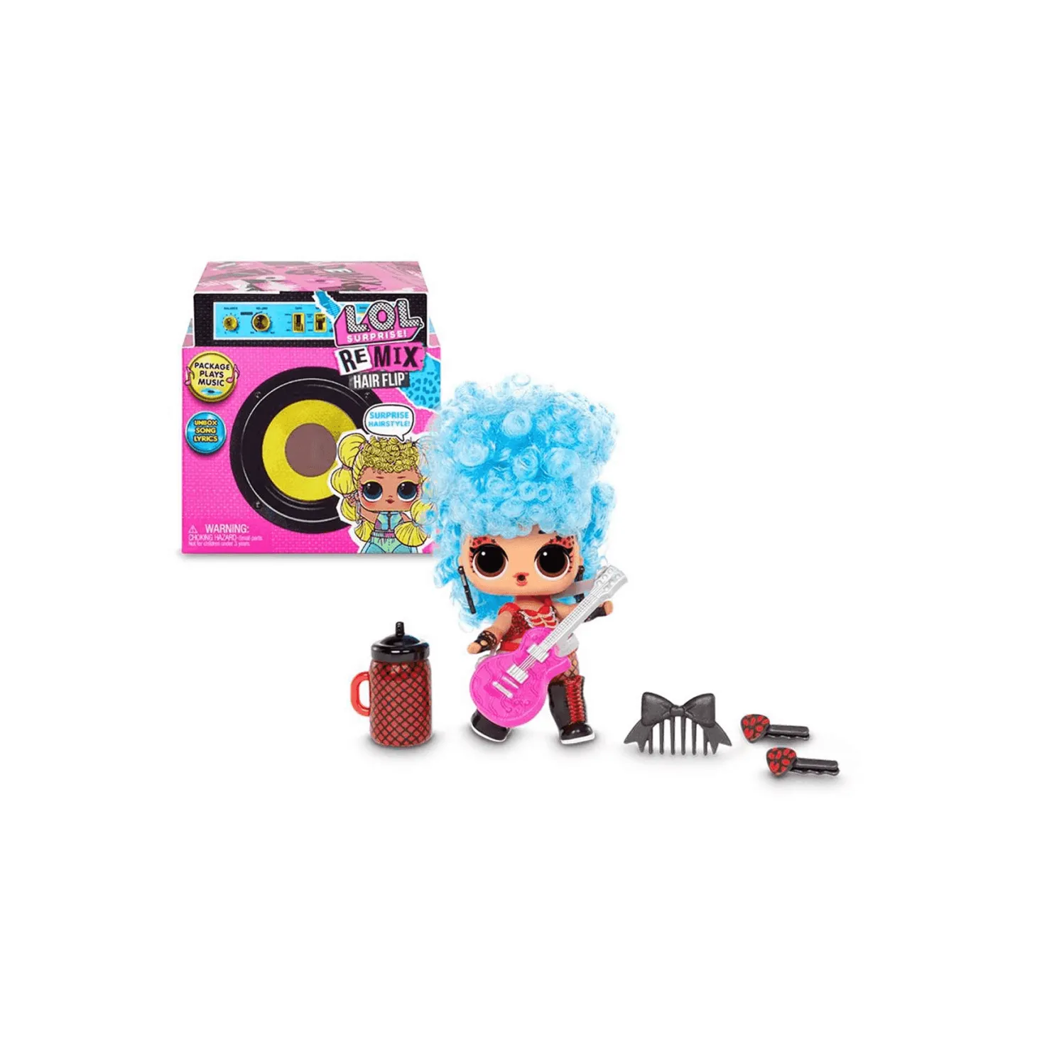 Lol Surprise Remix Muñeca Hair Flip