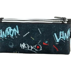 LONDON Portatodo 3 Bolsillos Independientes: Organización y Estilo para el Colegio