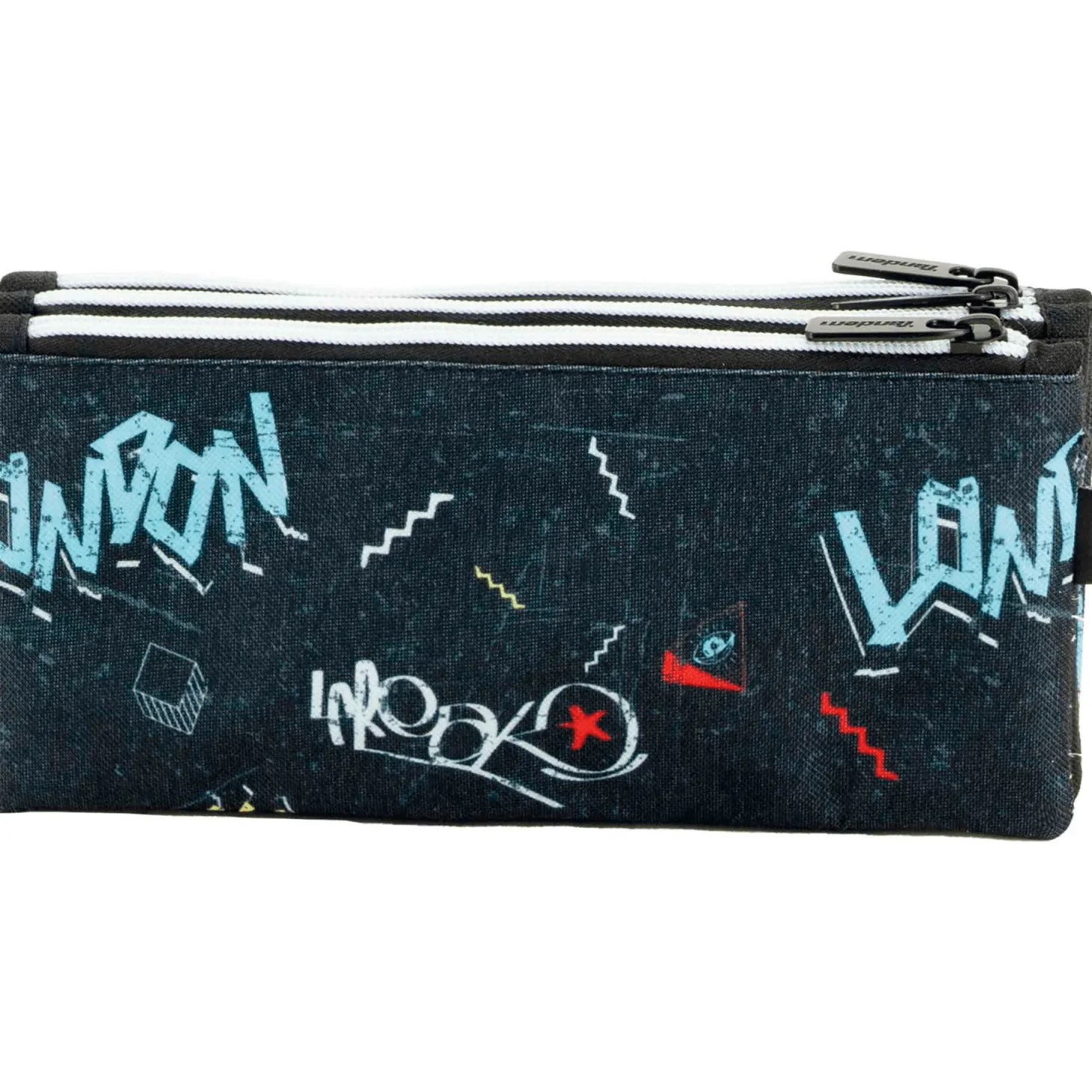 LONDON Portatodo 3 Bolsillos Independientes: Organización y Estilo para el Colegio