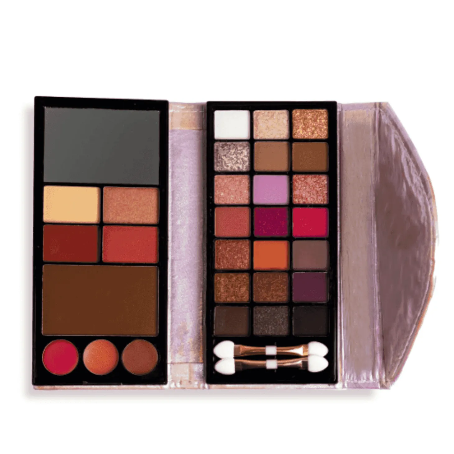 Magic Studio Minicartera Rose Quartz – Set de maquillaje con sombras, rostro y labiales