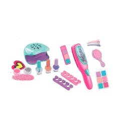Make Up Planet Party Fashion Set Mechas y Uñas – set 2 en 1 con luz