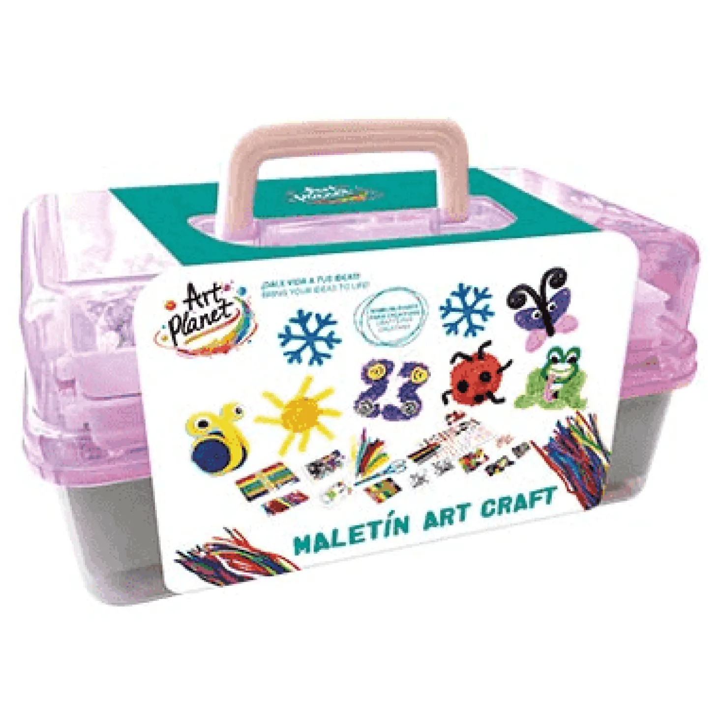 Maletín Art Craft – Set de manualidades creativas (6+)