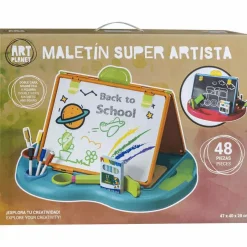 Maletín Super Artista Juguete Infantil Art Planet