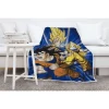 Manta Sherpa Dragon Ball Z Goku SSJ Forms 130x170 cm