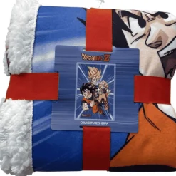 Manta Sherpa Dragon Ball Z Goku SSJ Forms 130x170 cm