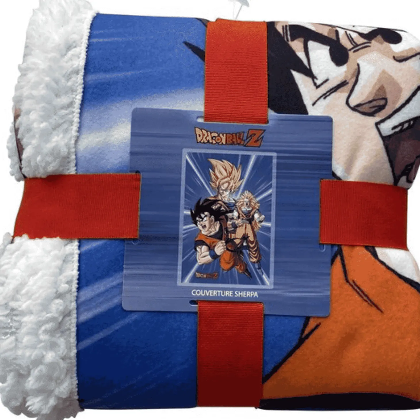 Manta Sherpa Dragon Ball Z Goku SSJ Forms 130x170 cm