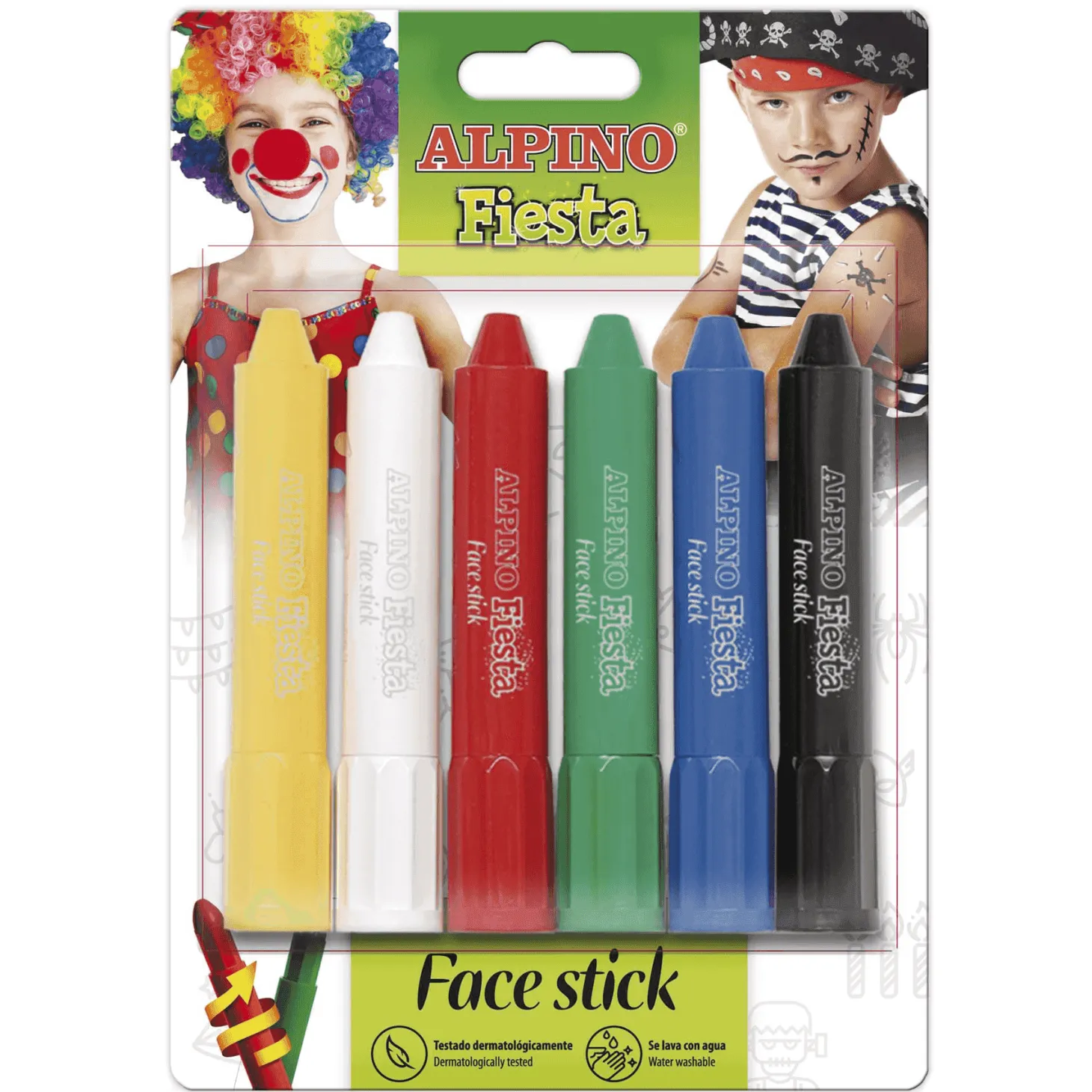 Maquillaje Alpino Face Stick Basic Colours