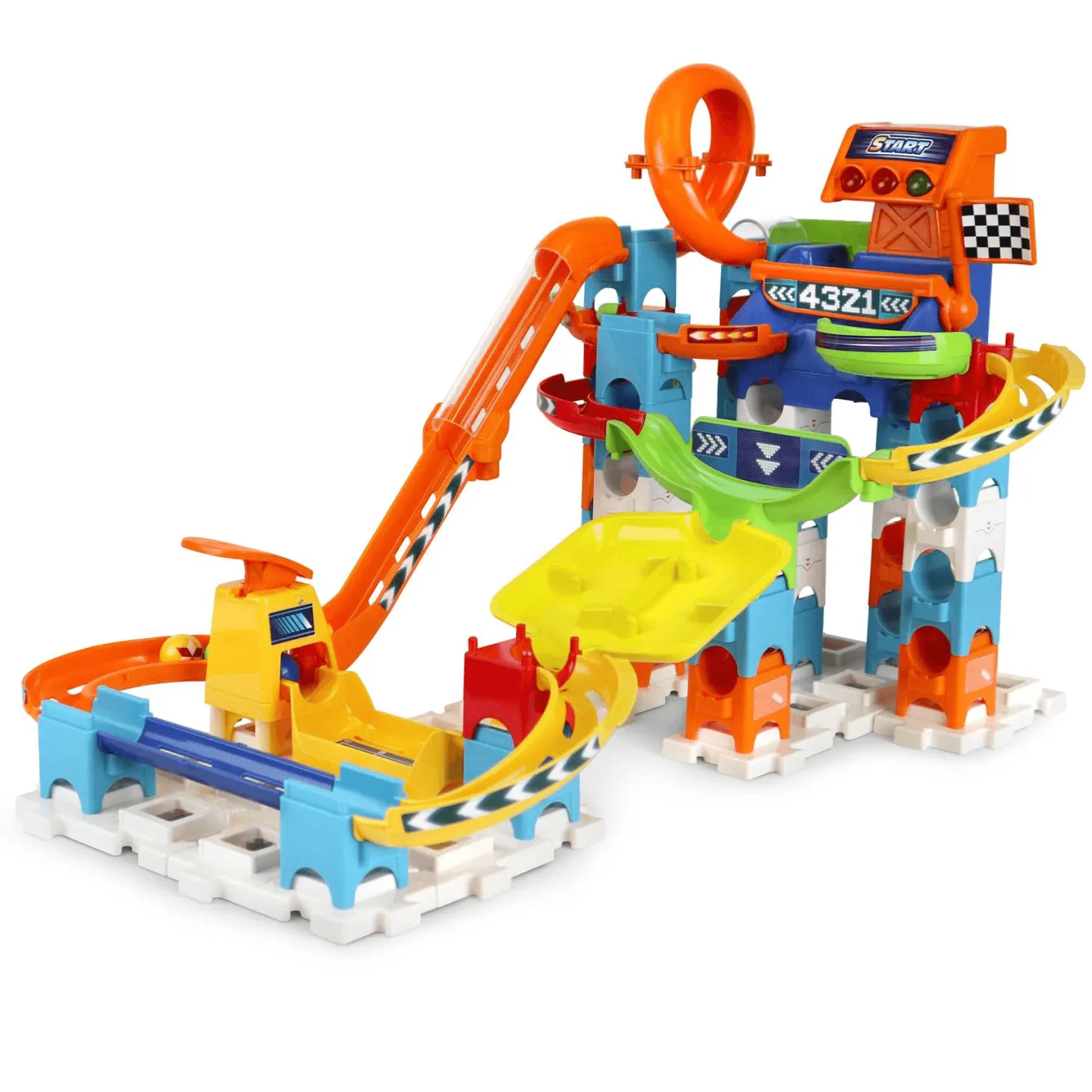 Marble Rush Circuito de Canicas Interactivo Racing Track Set