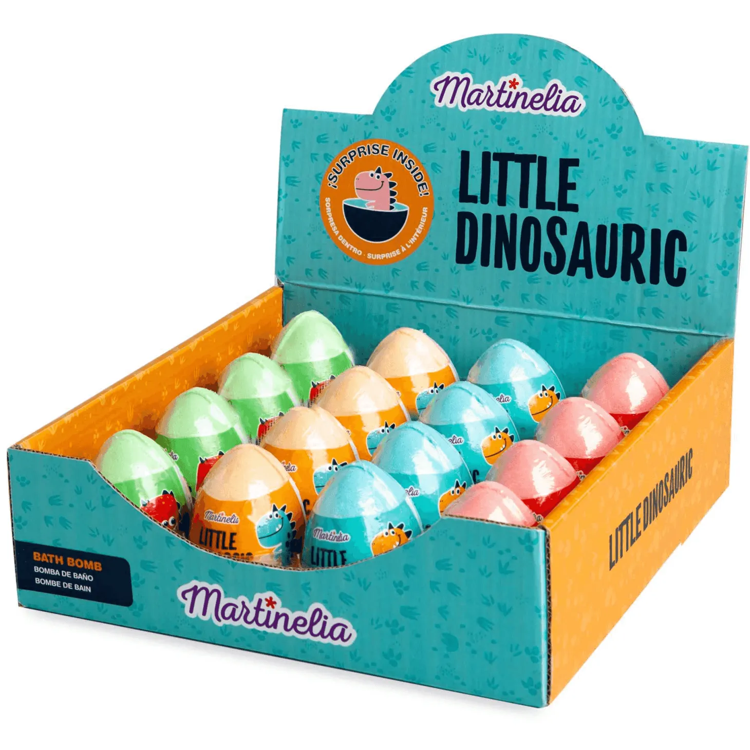 Martinelia Little Dinosauric Surprise Bath Bomb