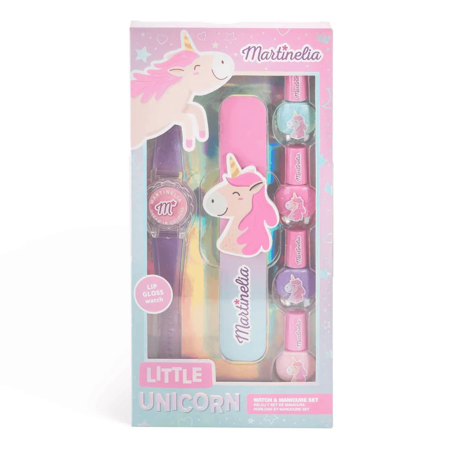 Martinelia Little Unicorn Watch & Manicure Set
