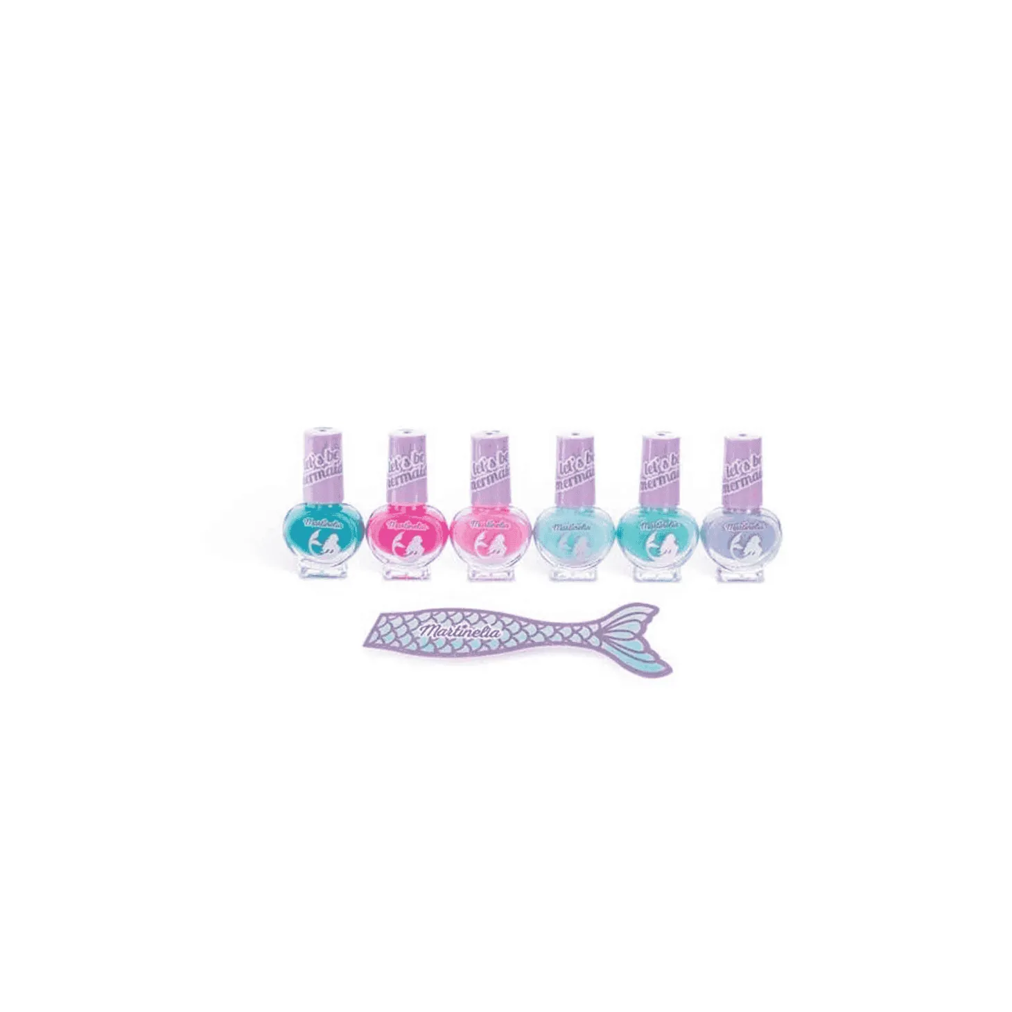 Martinelia set de uñas let´s be mermaids