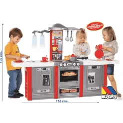 Master Kitchen Cocina de juguete 3 Módulos Molto