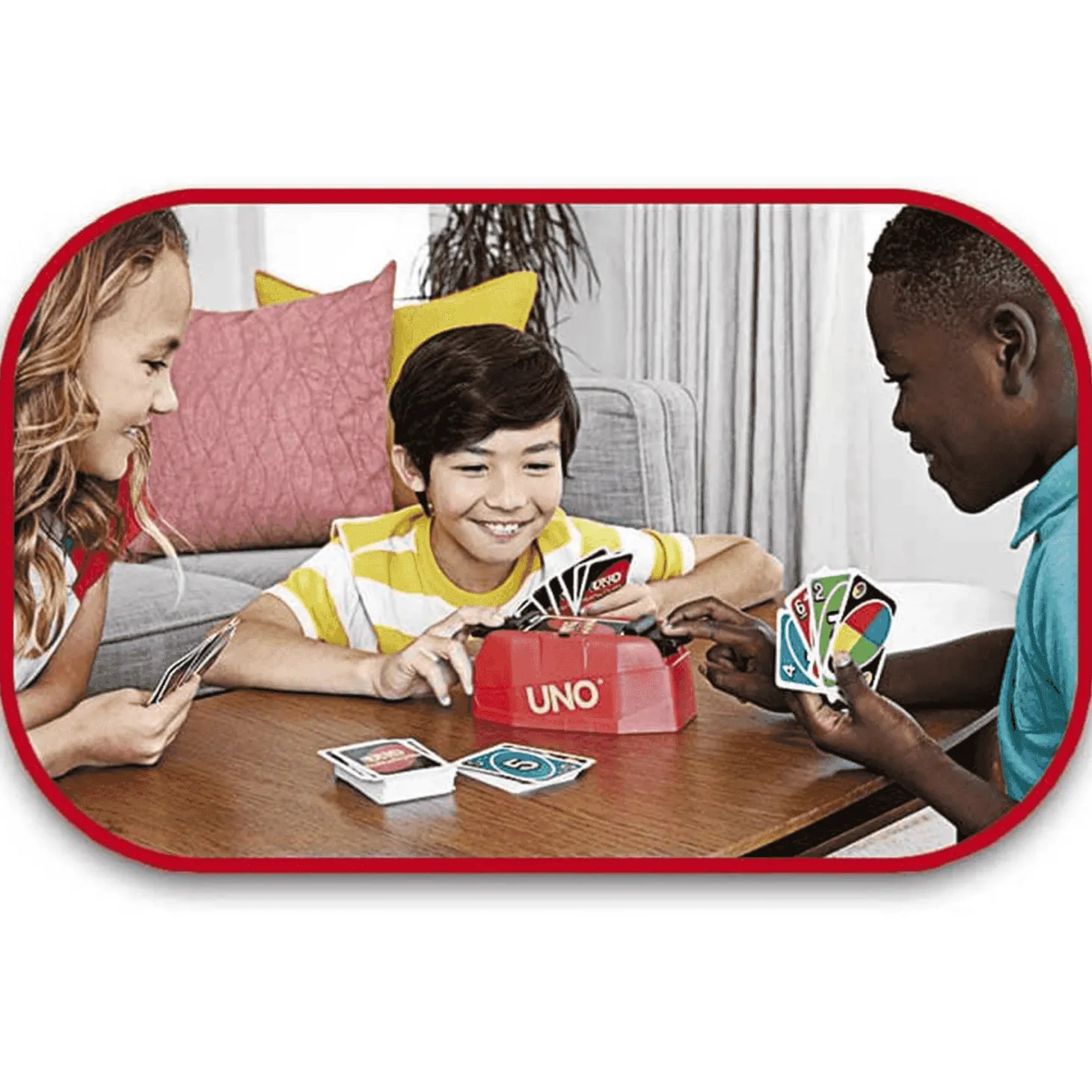 Mattel Games - UNO Showdown juego de cartas 7 años