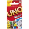 Mattel Games Juego de cartas UNO Junior 3 años