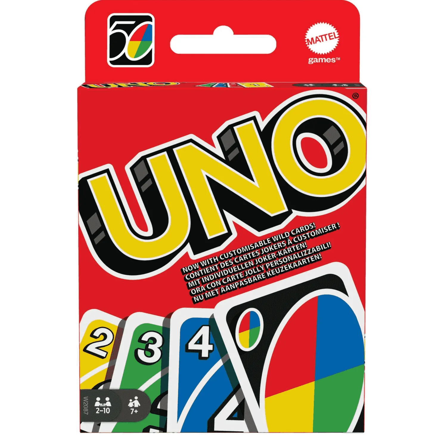 Mattel Games UNO classic juego de cartas 7 años