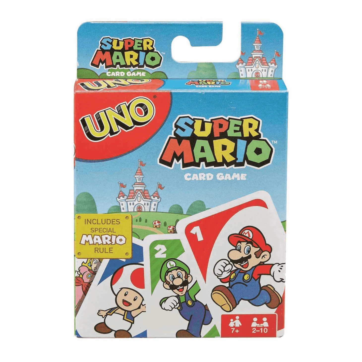 Mattel Games UNO Super Mario Juego de cartas 7 años