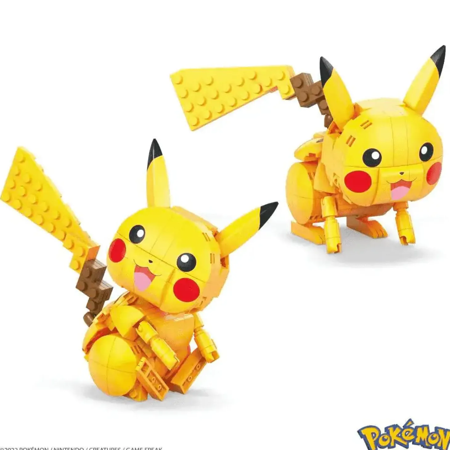 Mega Construx Pokémon Construye y muestra Pikachu - Juguete de Mega Pokémon