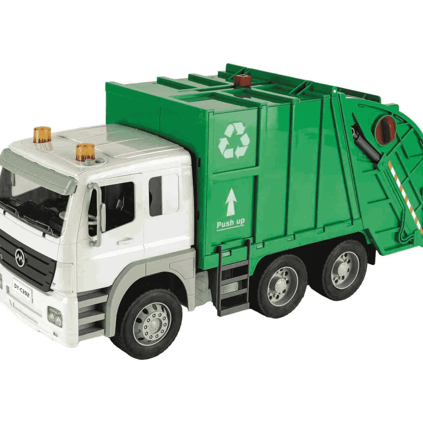 Mega Truck Gran Camión de Basura Luz y Sonido | Motor Planet