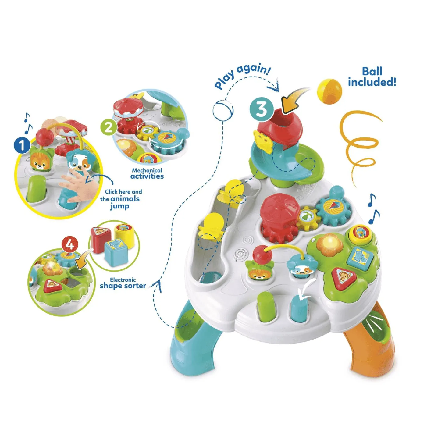 Mesa de Actividades Baby Park