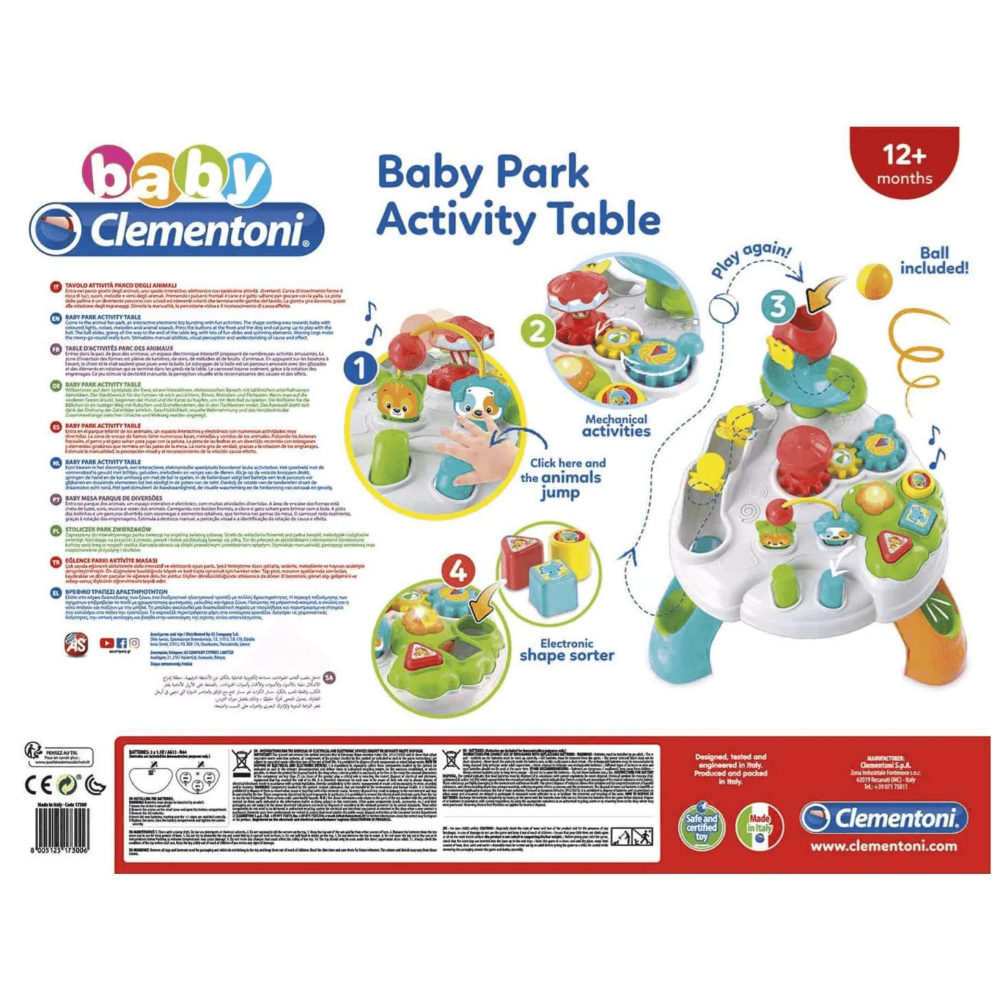 Mesa de Actividades Baby Park